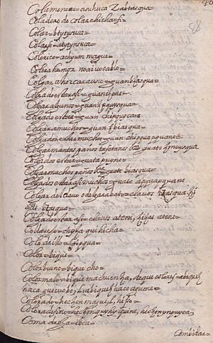 Manuscrito 158 BNC Vocabulario - fol 40r.jpg