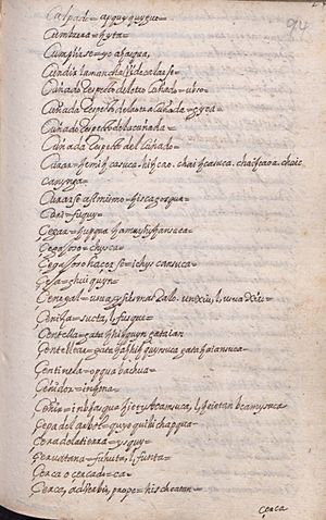 Manuscrito 158 BNC Vocabulario - fol 46r.jpg